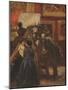 In the Louvre, 1867-Adolph Friedrich Erdmann von Menzel-Mounted Giclee Print