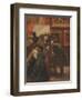 In the Louvre, 1867-Adolph Friedrich Erdmann von Menzel-Framed Giclee Print