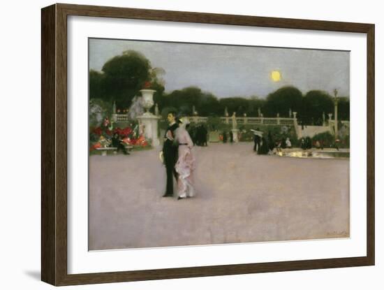 In the Luxembourg Gardens, 1879-John Singer Sargent-Framed Art Print