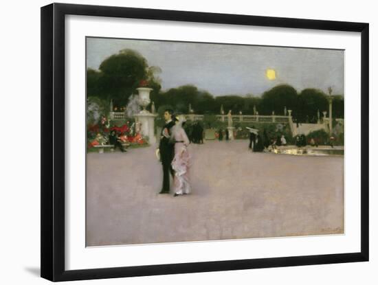 In the Luxembourg Gardens, 1879-John Singer Sargent-Framed Art Print