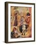 In the Luxembourg Gardens, 1883-Pierre-Auguste Renoir-Framed Giclee Print