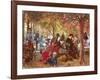 In the Luxembourg Gardens-Adolph von Menzel-Framed Giclee Print