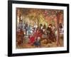 In the Luxembourg Gardens-Adolph von Menzel-Framed Giclee Print