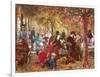 In the Luxembourg Gardens-Adolph von Menzel-Framed Giclee Print