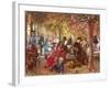 In the Luxembourg Gardens-Adolph von Menzel-Framed Giclee Print