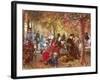 In the Luxembourg Gardens-Adolph von Menzel-Framed Giclee Print