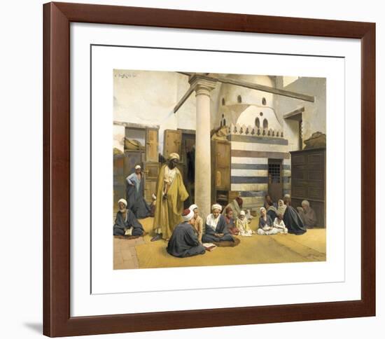 In the Madrasa-Ludwig Deutsch-Framed Premium Giclee Print