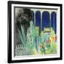 In the Majorelle Gardens-David Alan Redpath Michie-Framed Giclee Print