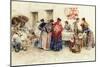 In the Market-Puig Roda Gabriel-Mounted Giclee Print