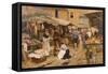 In the Market-Victor Gabriel Gilbert-Framed Stretched Canvas