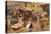 In the Market-Victor Gabriel Gilbert-Stretched Canvas