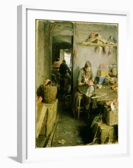 In the Mask Studio, 1897-Abram Efimovich Arkhipov-Framed Giclee Print