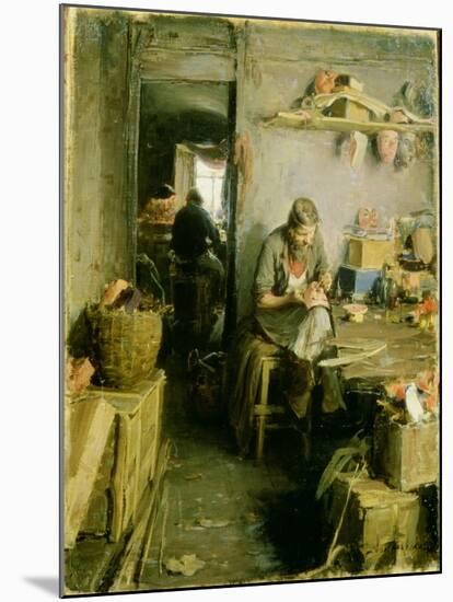 In the Mask Studio, 1897-Abram Efimovich Arkhipov-Mounted Giclee Print