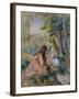 In the Meadow, 1888-92-Pierre-Auguste Renoir-Framed Giclee Print