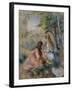 In the Meadow, 1888-92-Pierre-Auguste Renoir-Framed Giclee Print