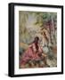 'In the Meadow', c1888-Pierre-Auguste Renoir-Framed Giclee Print