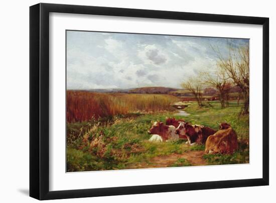 In the Meadow-Charles James Adams-Framed Giclee Print