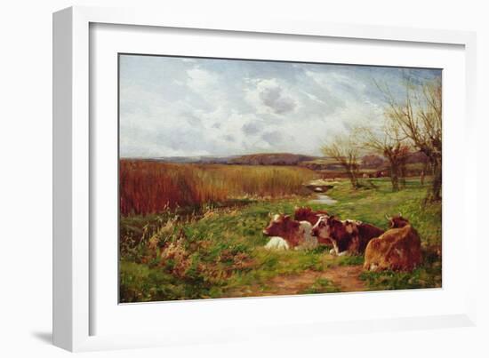 In the Meadow-Charles James Adams-Framed Giclee Print