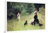 In the Meadow-Berthe Morisot-Framed Art Print