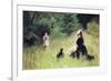 In the Meadow-Berthe Morisot-Framed Premium Giclee Print