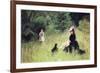 In the Meadow-Berthe Morisot-Framed Premium Giclee Print