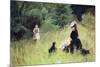 In the Meadow-Berthe Morisot-Mounted Premium Giclee Print