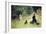 In the Meadow-Berthe Morisot-Framed Art Print