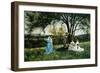 In the Meadow-Henri Pierre Hippolyte Dubois-Framed Giclee Print