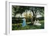 In the Meadow-Henri Pierre Hippolyte Dubois-Framed Giclee Print