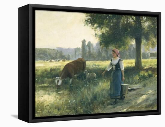 In the Meadow-Julien Dupre-Framed Stretched Canvas