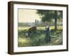 In the Meadow-Julien Dupre-Framed Giclee Print