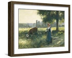 In the Meadow-Julien Dupre-Framed Giclee Print