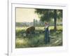 In the Meadow-Julien Dupre-Framed Giclee Print