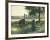 In the Meadow-Julien Dupre-Framed Giclee Print