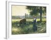 In the Meadow-Julien Dupre-Framed Giclee Print