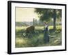 In the Meadow-Julien Dupre-Framed Giclee Print