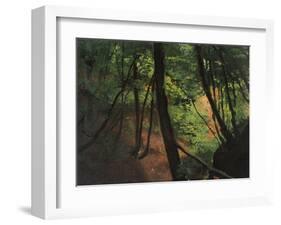 In the Middle of the Forest-Gustav Klimt-Framed Giclee Print