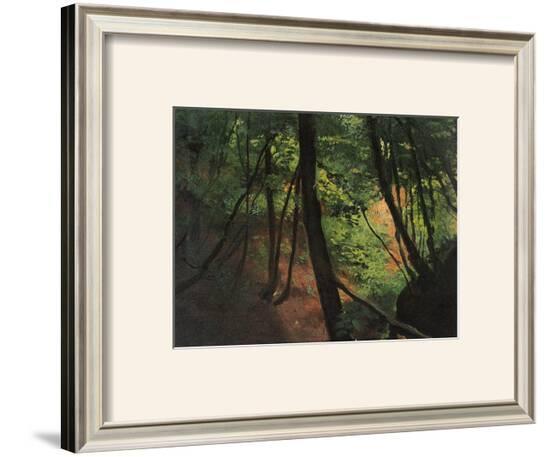 In the Middle of the Forest-Gustav Klimt-Framed Giclee Print
