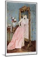 In the Mirror, 1890-Auguste Toulmouche-Mounted Giclee Print