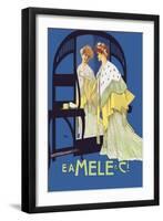 In the Mirror-Leopoldo Metlicovitz-Framed Art Print