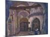 In the Monastery. Stage Design for the Opera Sister Beatrice by A. Davydov, 1914-Nicholas Roerich-Mounted Giclee Print