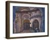 In the Monastery. Stage Design for the Opera Sister Beatrice by A. Davydov, 1914-Nicholas Roerich-Framed Giclee Print