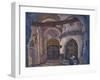 In the Monastery. Stage Design for the Opera Sister Beatrice by A. Davydov, 1914-Nicholas Roerich-Framed Giclee Print