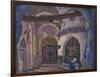 In the Monastery. Stage Design for the Opera Sister Beatrice by A. Davydov, 1914-Nicholas Roerich-Framed Giclee Print