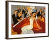 In The Mood - for Jazz-Marsha Hammel-Framed Giclee Print