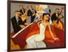 In The Mood - for Jazz-Marsha Hammel-Framed Giclee Print