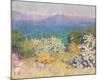In the Morning, Alpes Maritime from from Antibes-John Peter Russell-Mounted Giclee Print