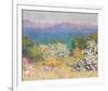 In the Morning, Alpes Maritime from from Antibes-John Peter Russell-Framed Giclee Print