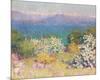 In the Morning, Alpes Maritime from from Antibes-John Peter Russell-Mounted Giclee Print
