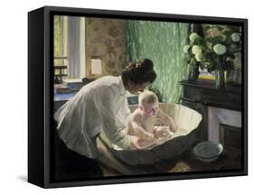 In the Morning-Boris Kustodiyev-Framed Stretched Canvas